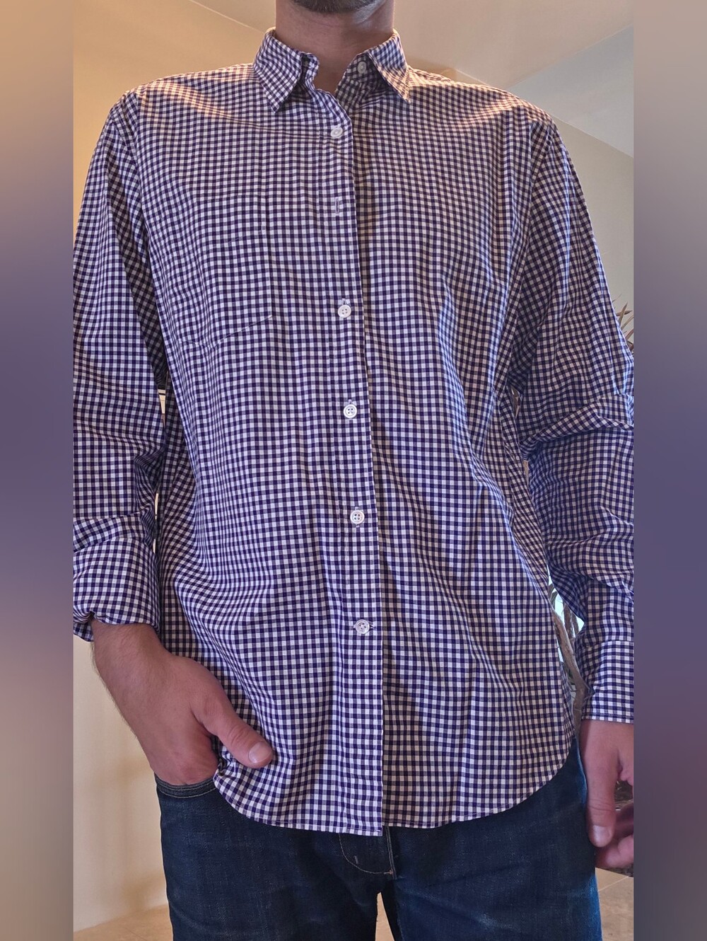 Classic Men's Button-Down Shirt
